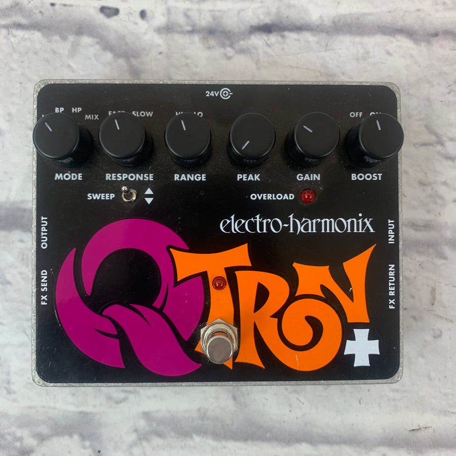 Electro-Harmonix Q-Tron Plus Envelope Filter with Effects Loop