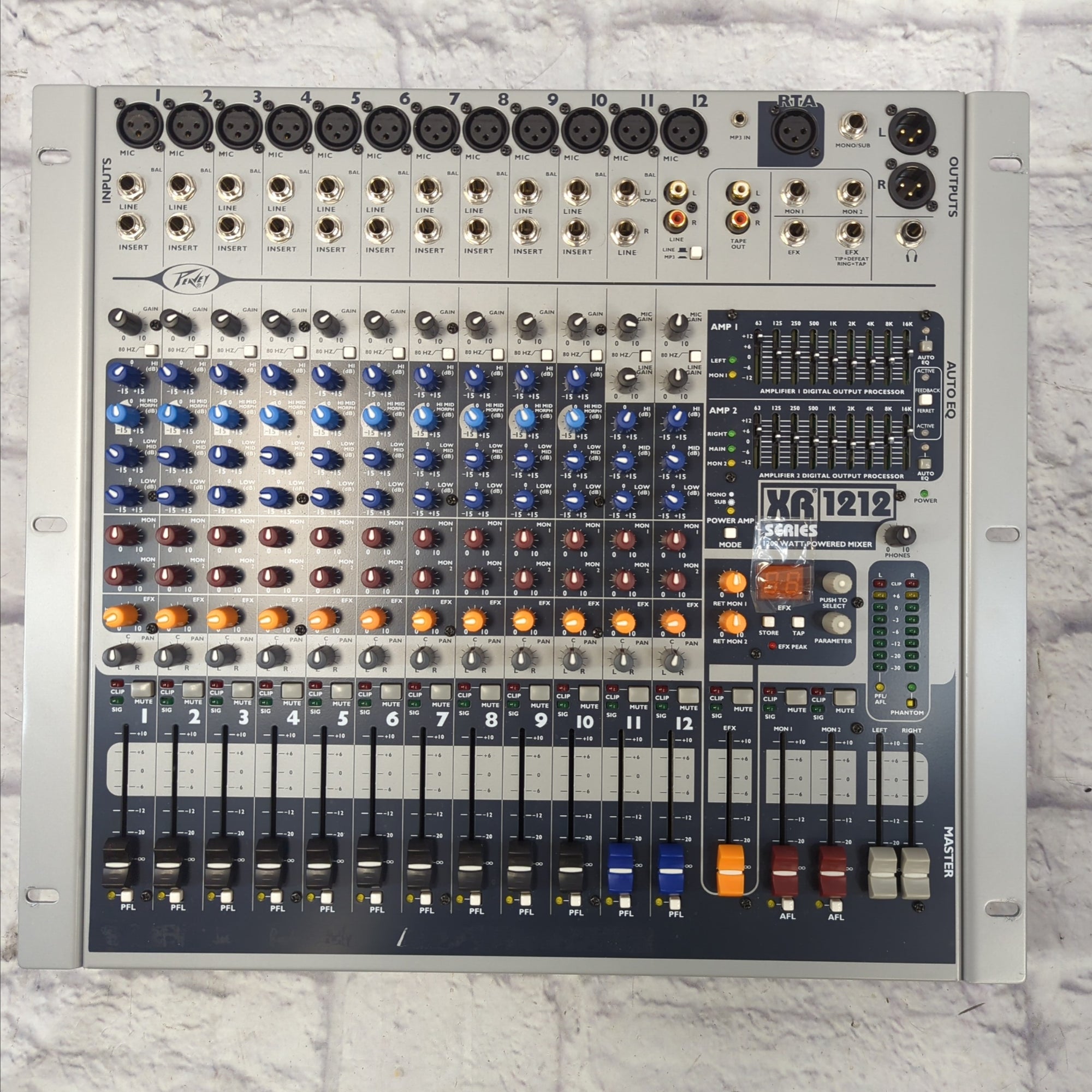 Peavey XR1212 Powered Mixer - Evolution Music