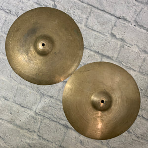 Zildjian 14" Hi Hat Cymbal (Pair) 1970s