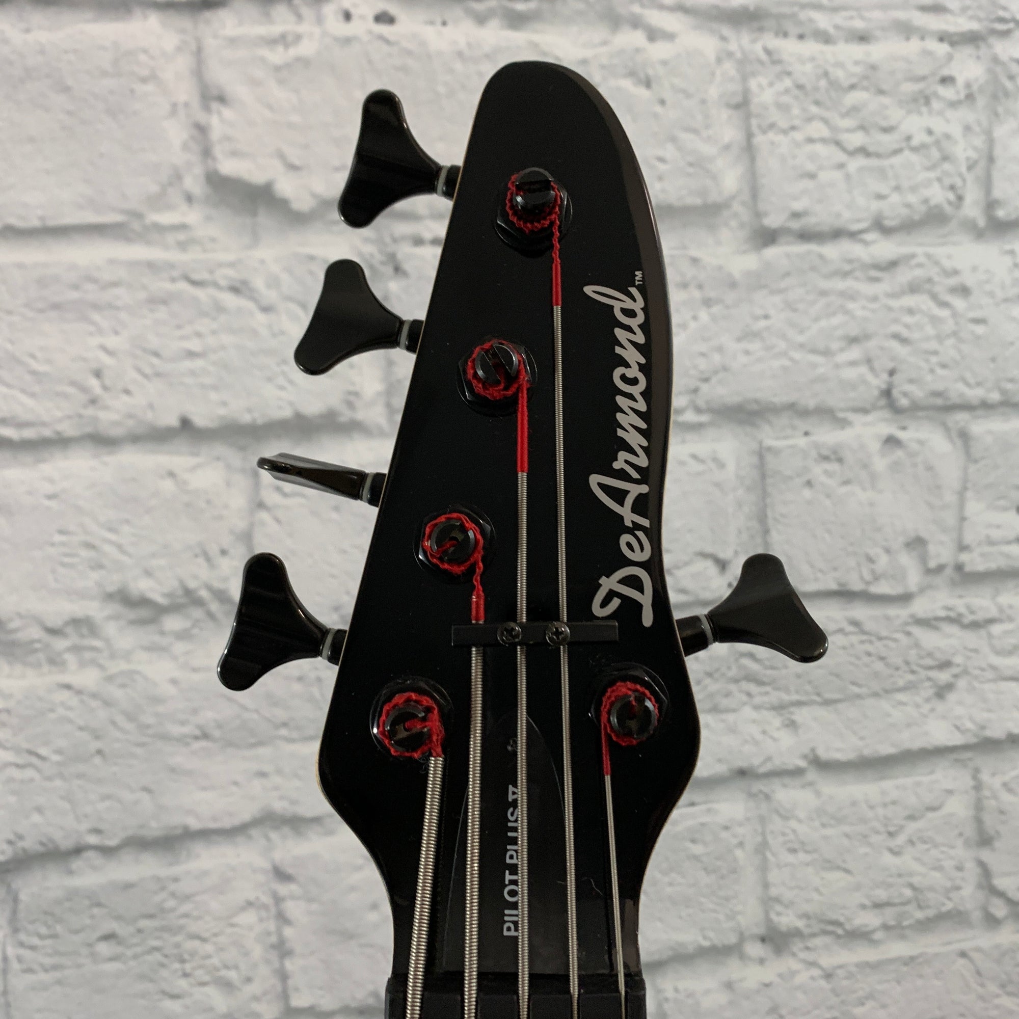 DeArmond Pilot Plus V 5-String Bass Guitar - Charcoal Metallic
