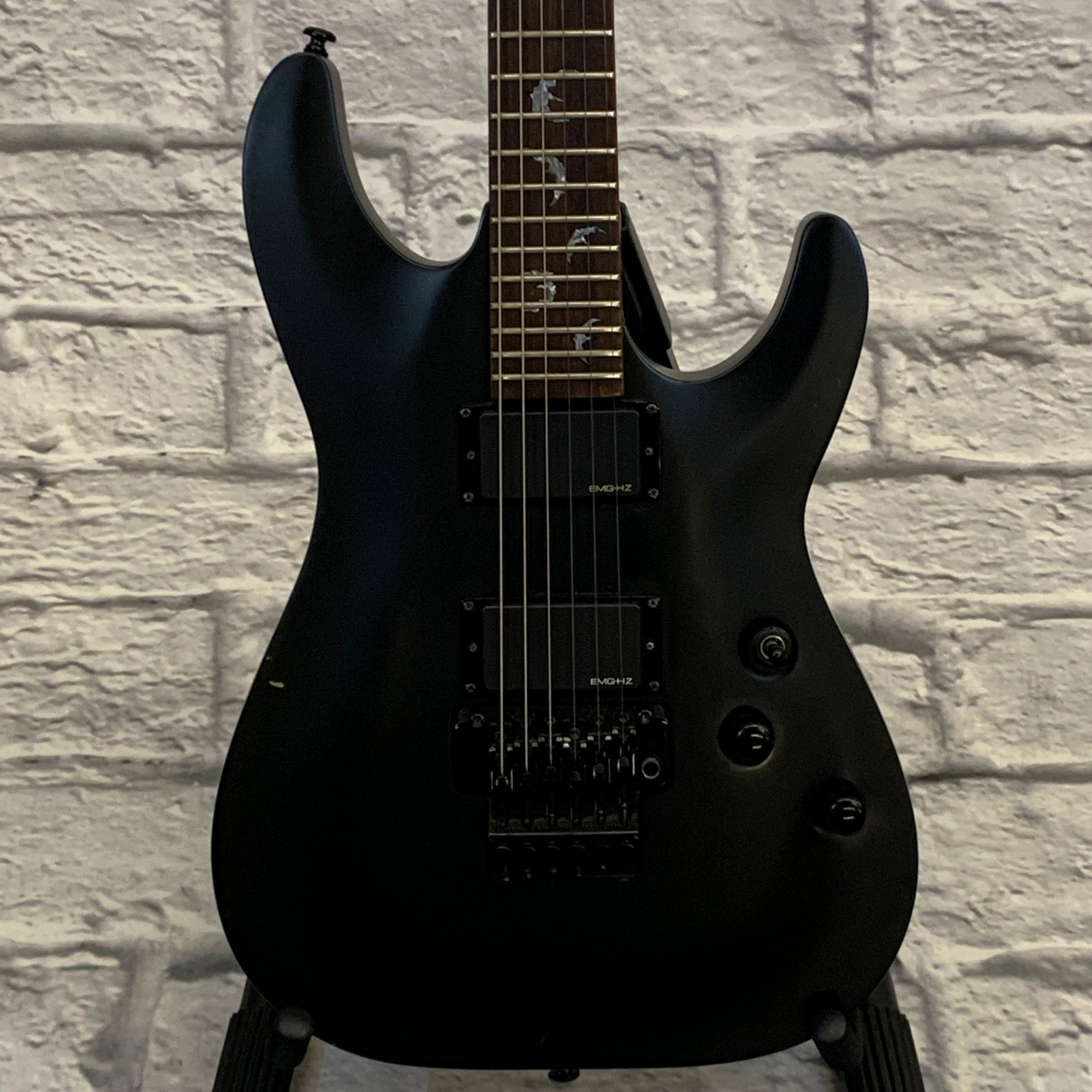 Schecter Diamond Series Damien FR Electric Guitar Black