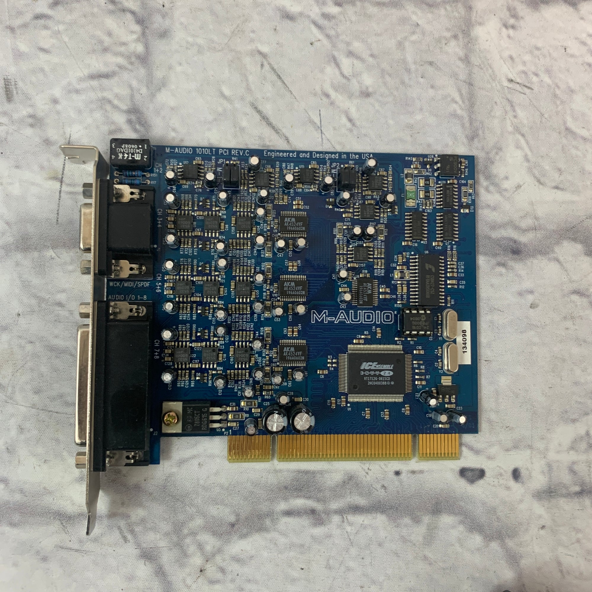 M-Audio Delta 1010LT Audio Interface w/ Cables