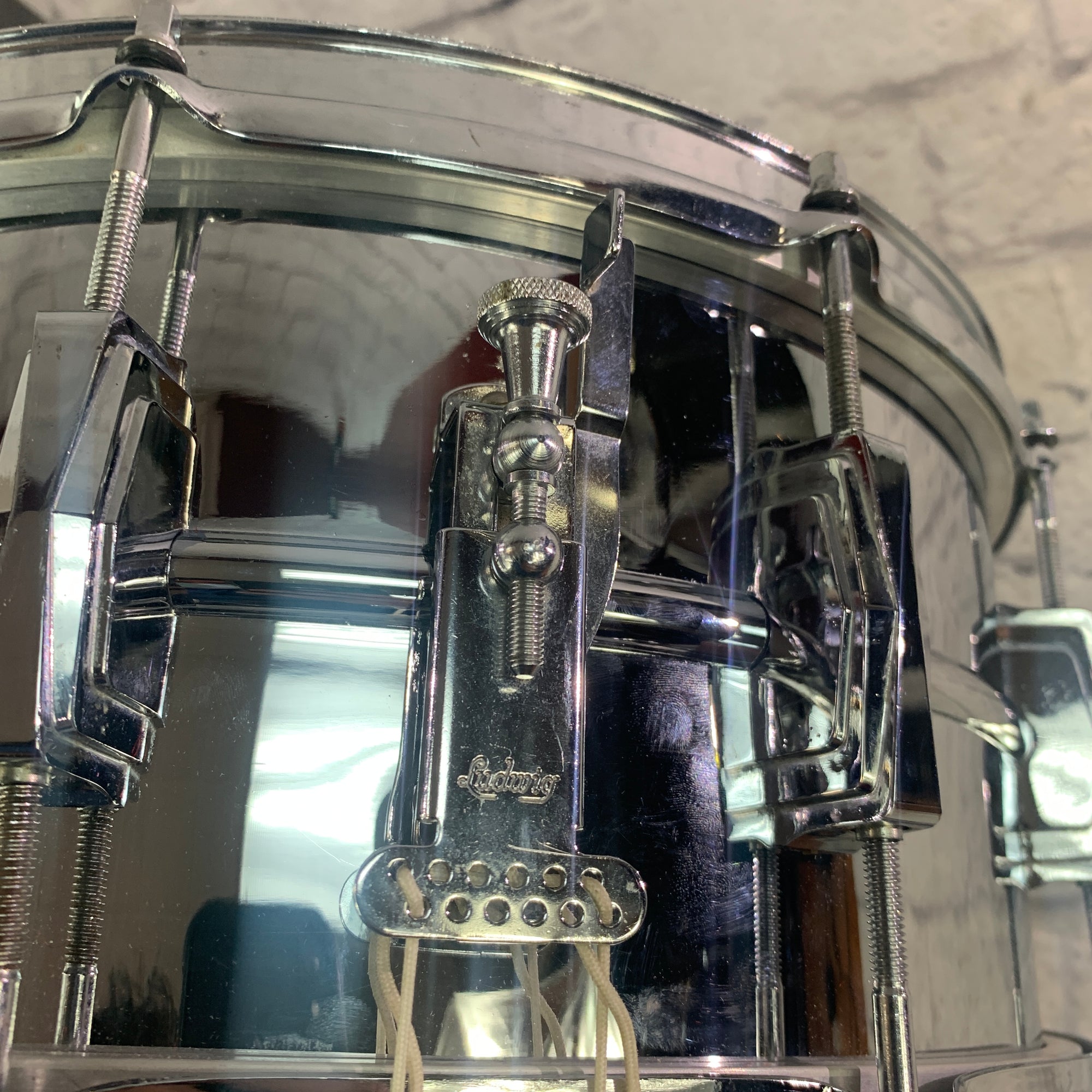 Vintage 1965 Ludwig Supraphonic 6.5x14 Snare w/ Case