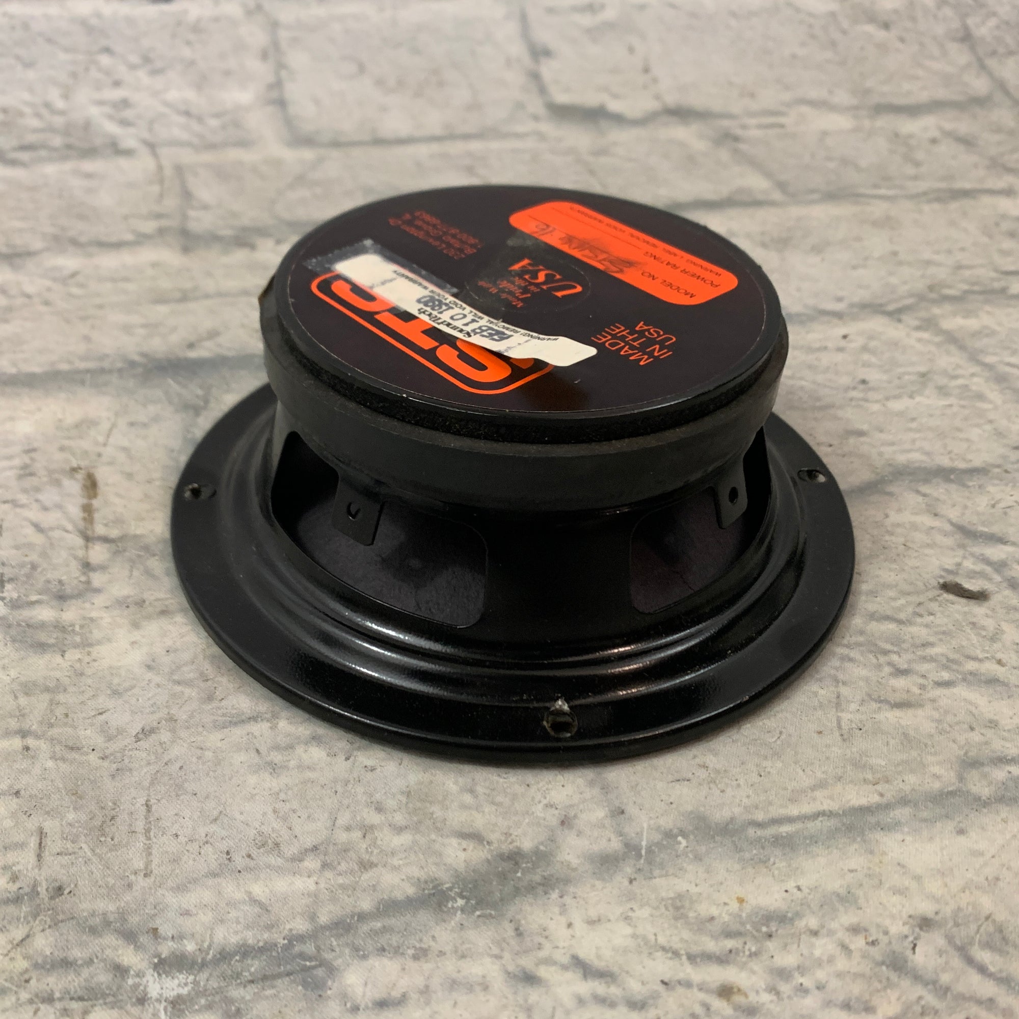 Vintage Eminence 6.5" STS 106-16 Speaker 1990 16Ohm