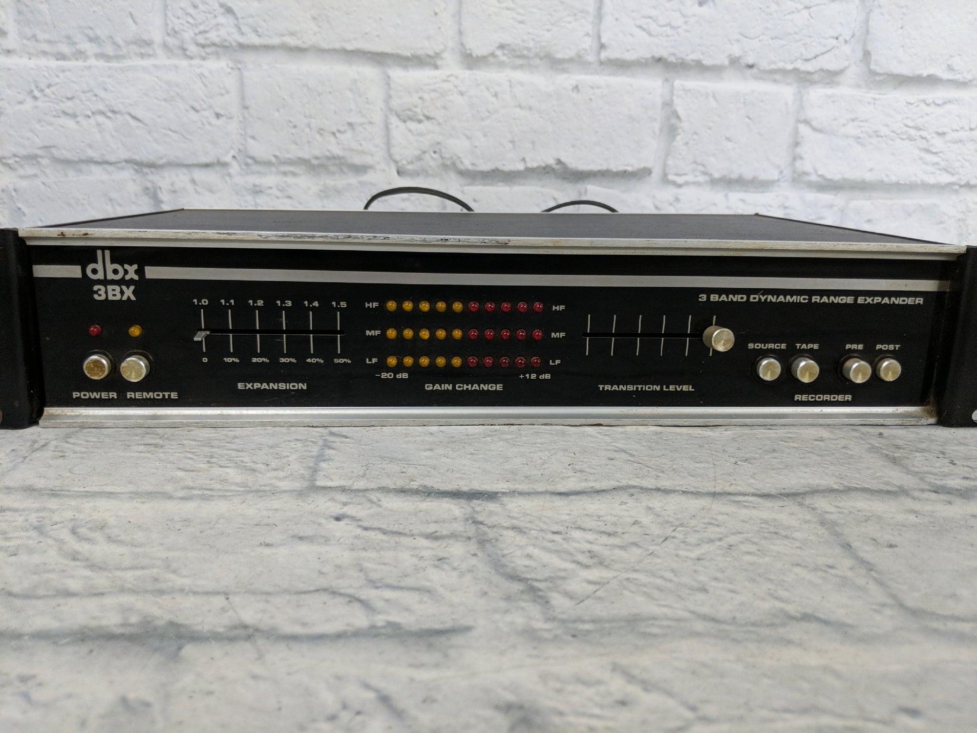 Vintage DBX 3BX 3 Band Dynamic Range Extender 1970s