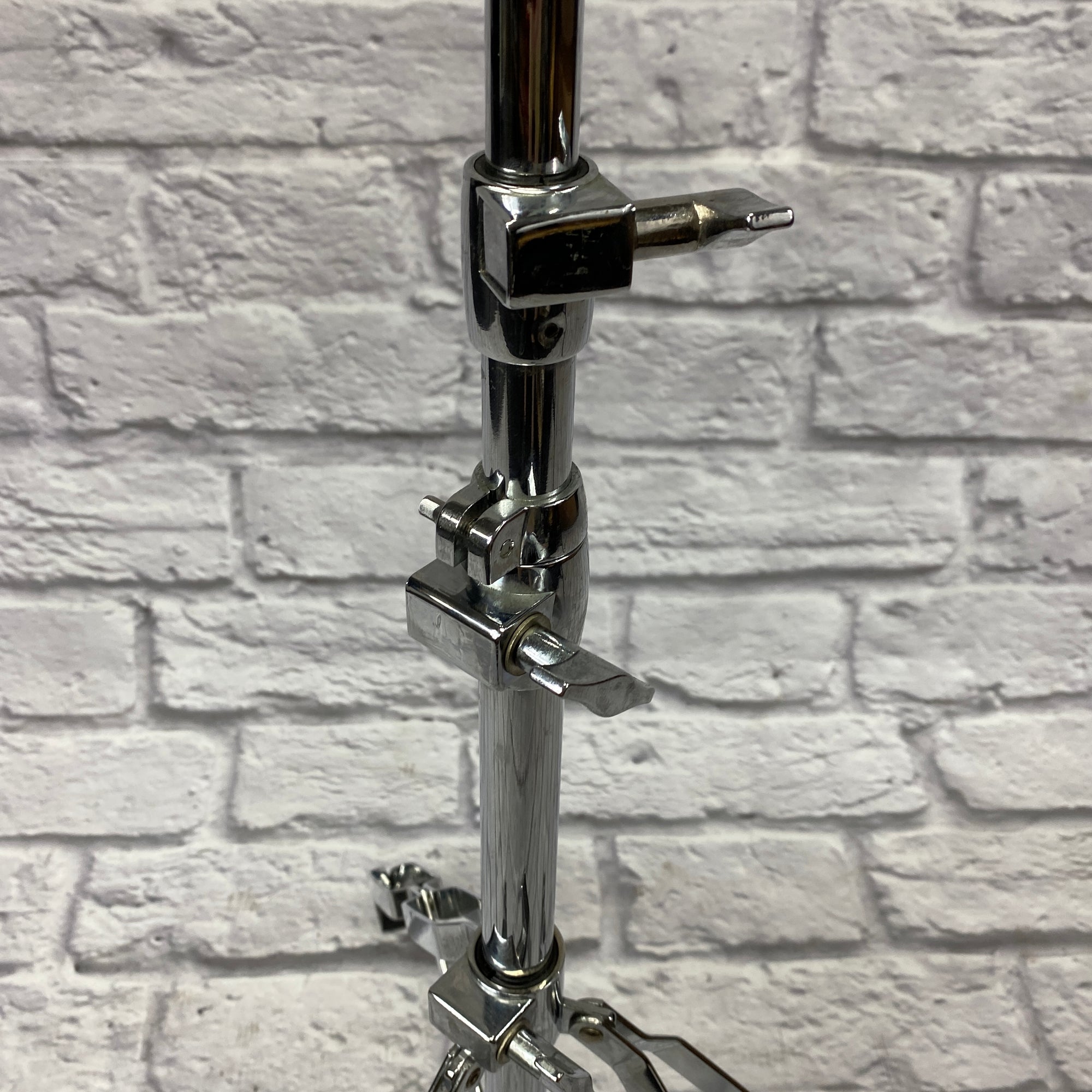 Chrome Double Braced Straight Cymbal Stand
