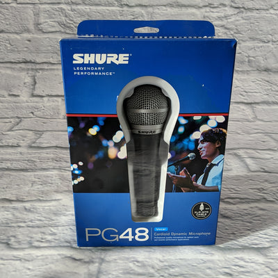 Shure PG48 1/4 Dynamic Microphone