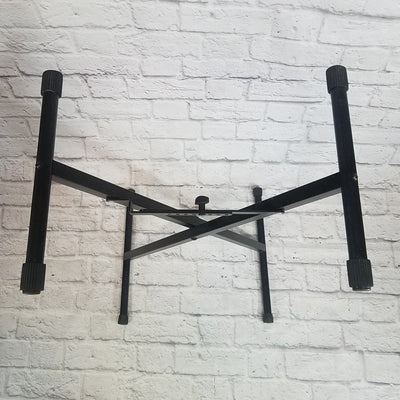 Black X-Braced Keyboard Stand