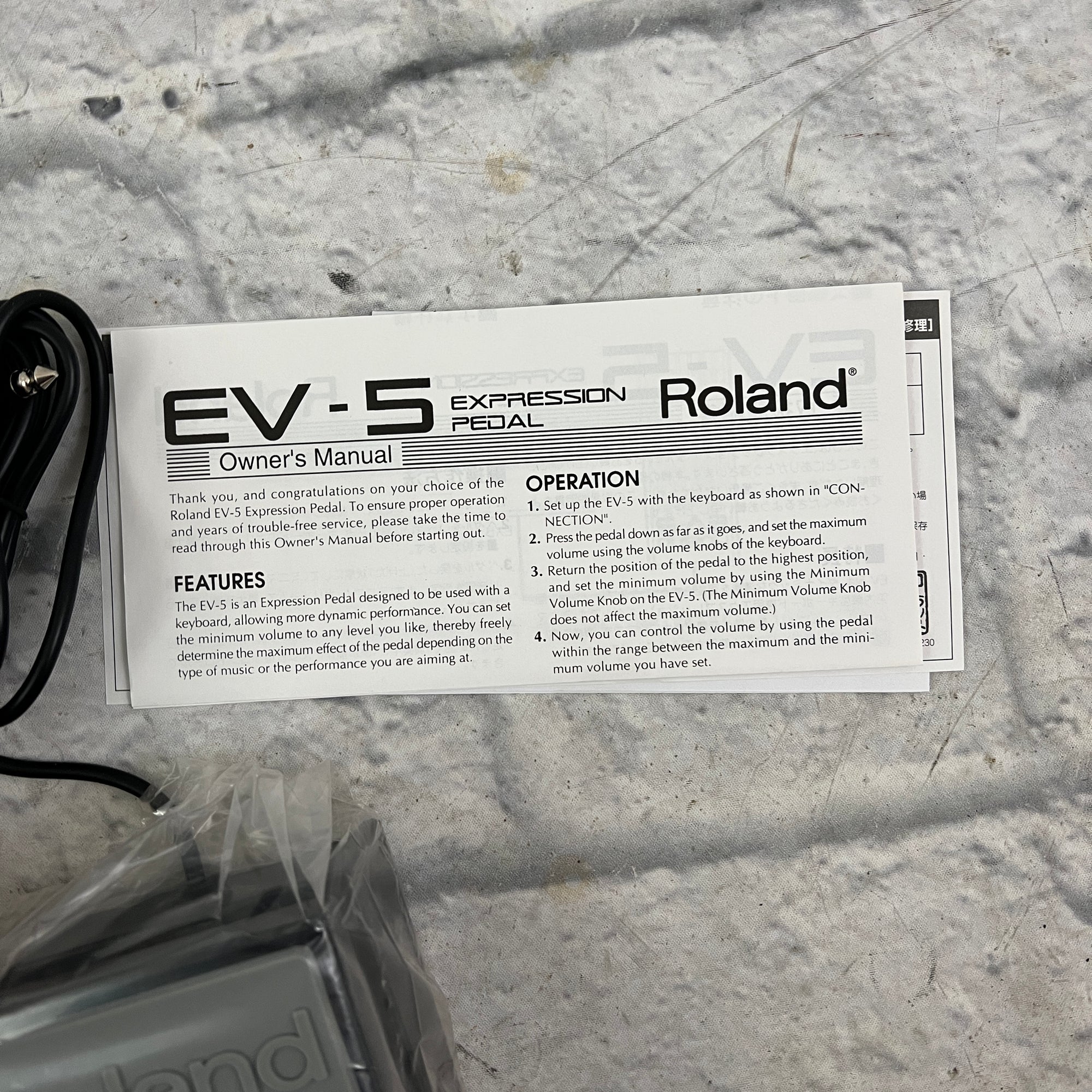 Roland EV-5 Expression Pedal