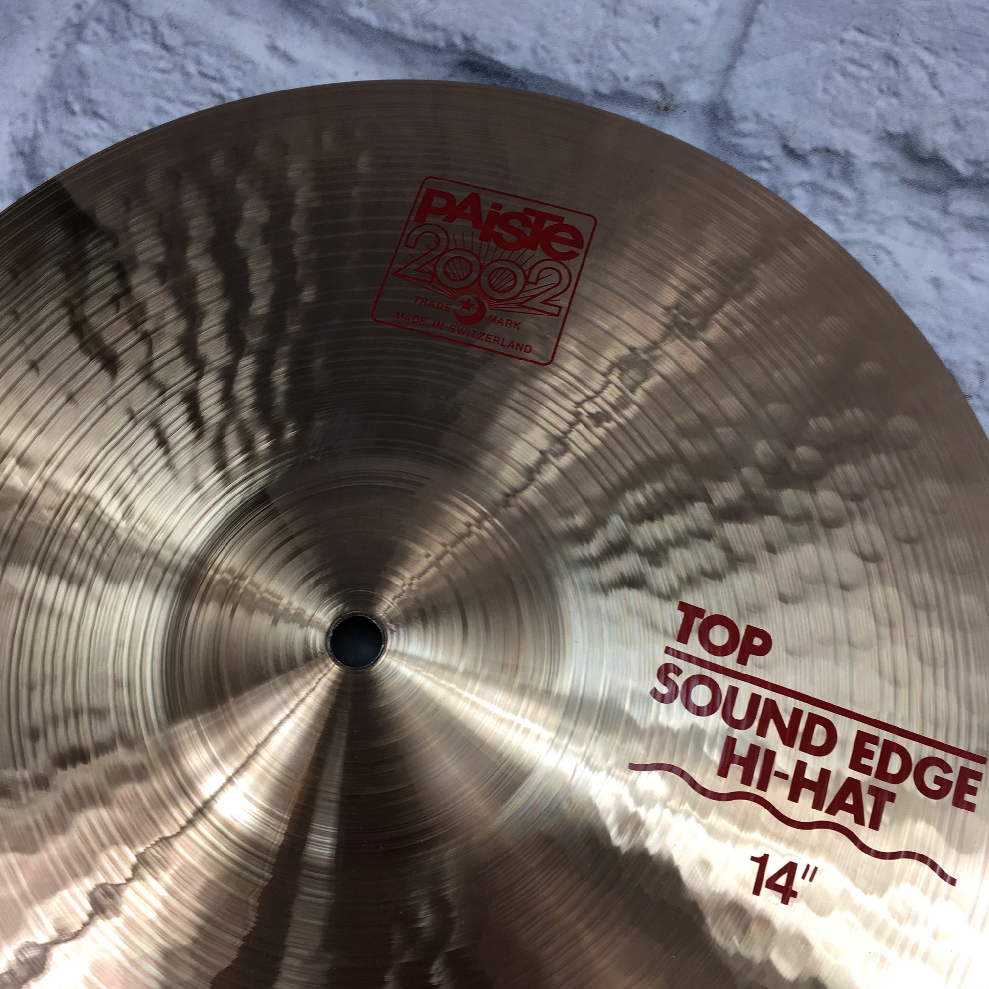 Paiste 14in 2002 Sound Edge Hi-Hat Pair