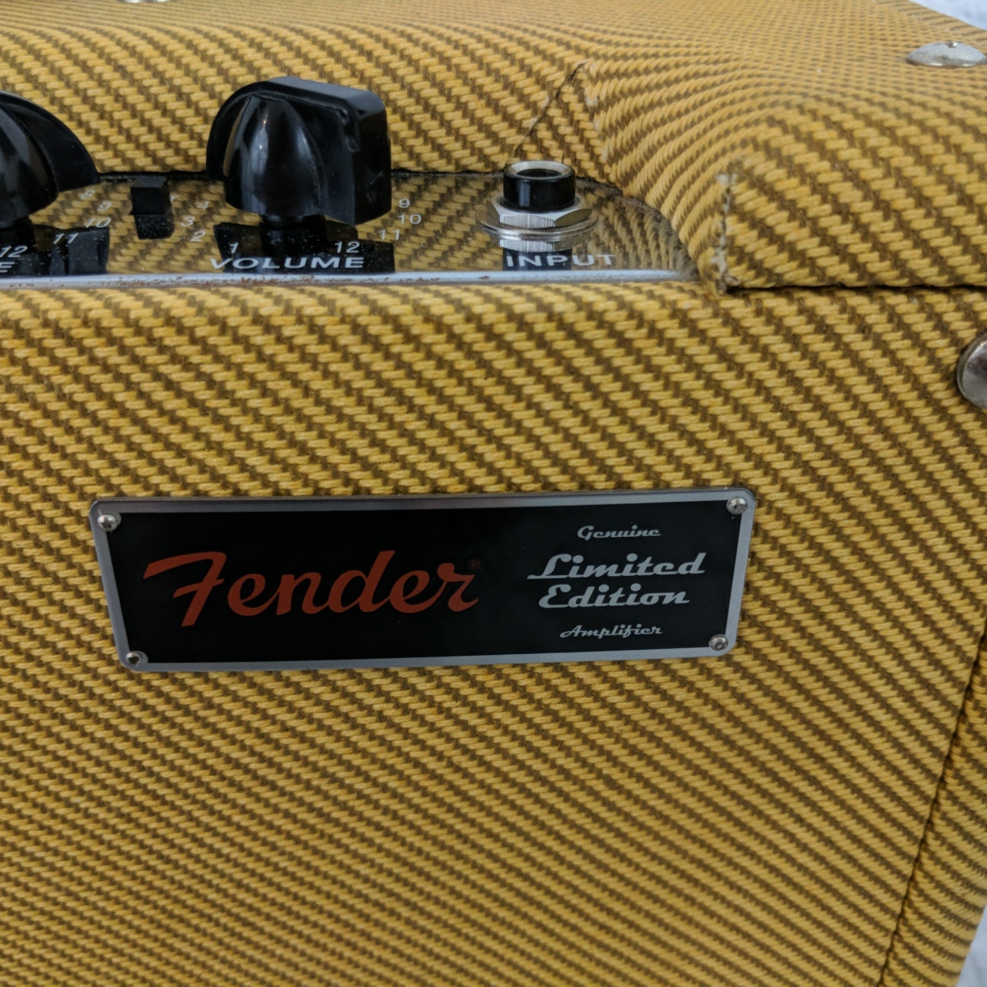 Fender Blues Junior Limited Edition Tweed Tube Guitar Combo Amp with Jenson