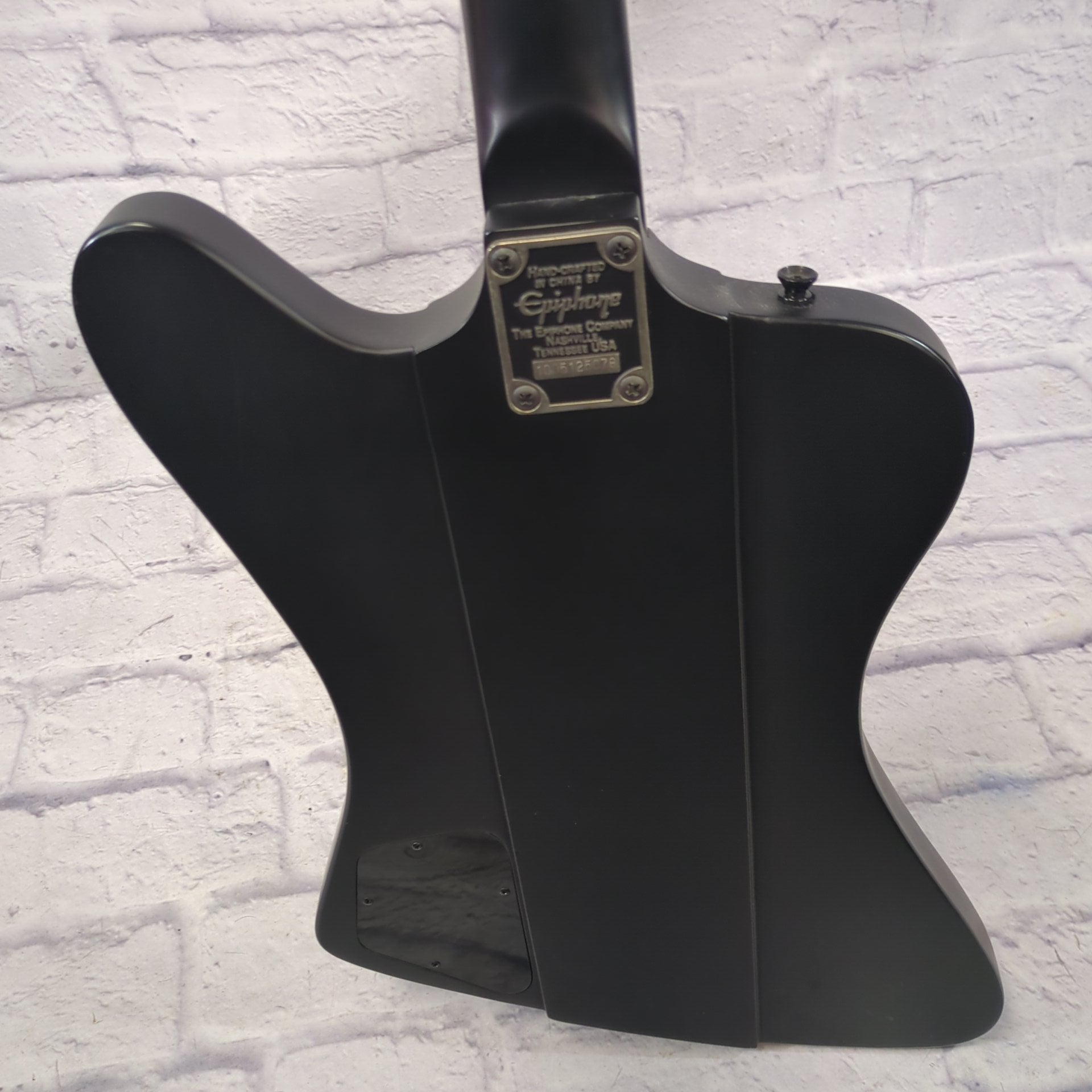 Epiphone Thunderbird IV Goth 4 String Bass Guitar