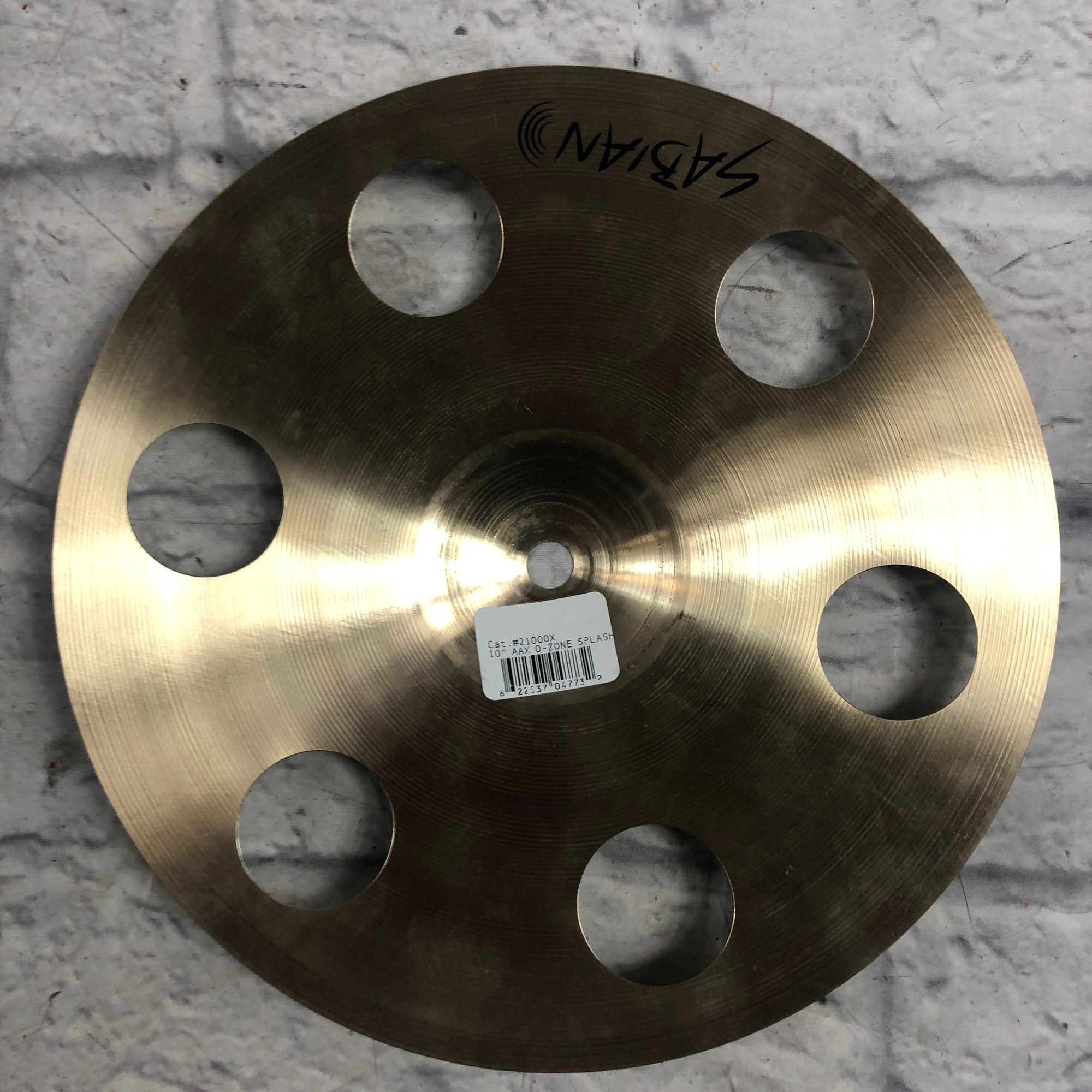 Sabian 10 AAX O-Zone Splash Cymbal