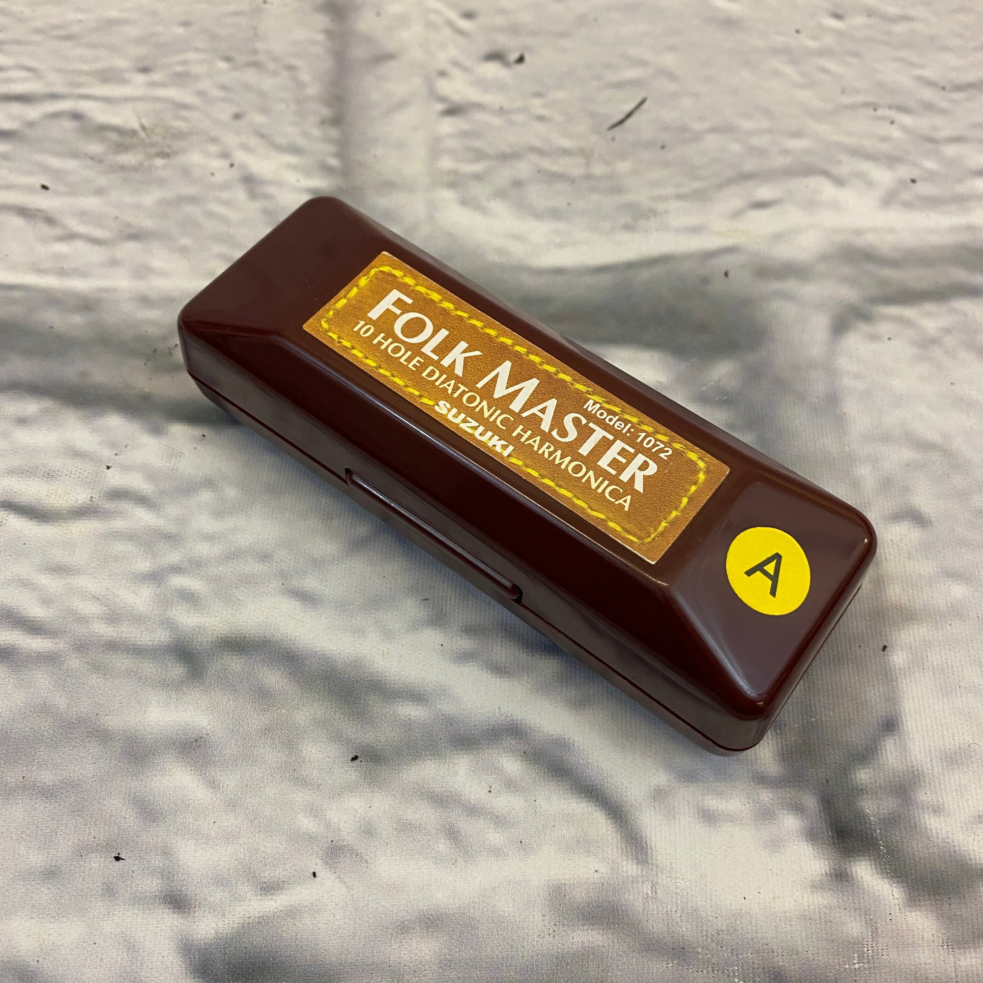 Suzuki Folkmaster 10 Hole Diatonic Harmonica - A