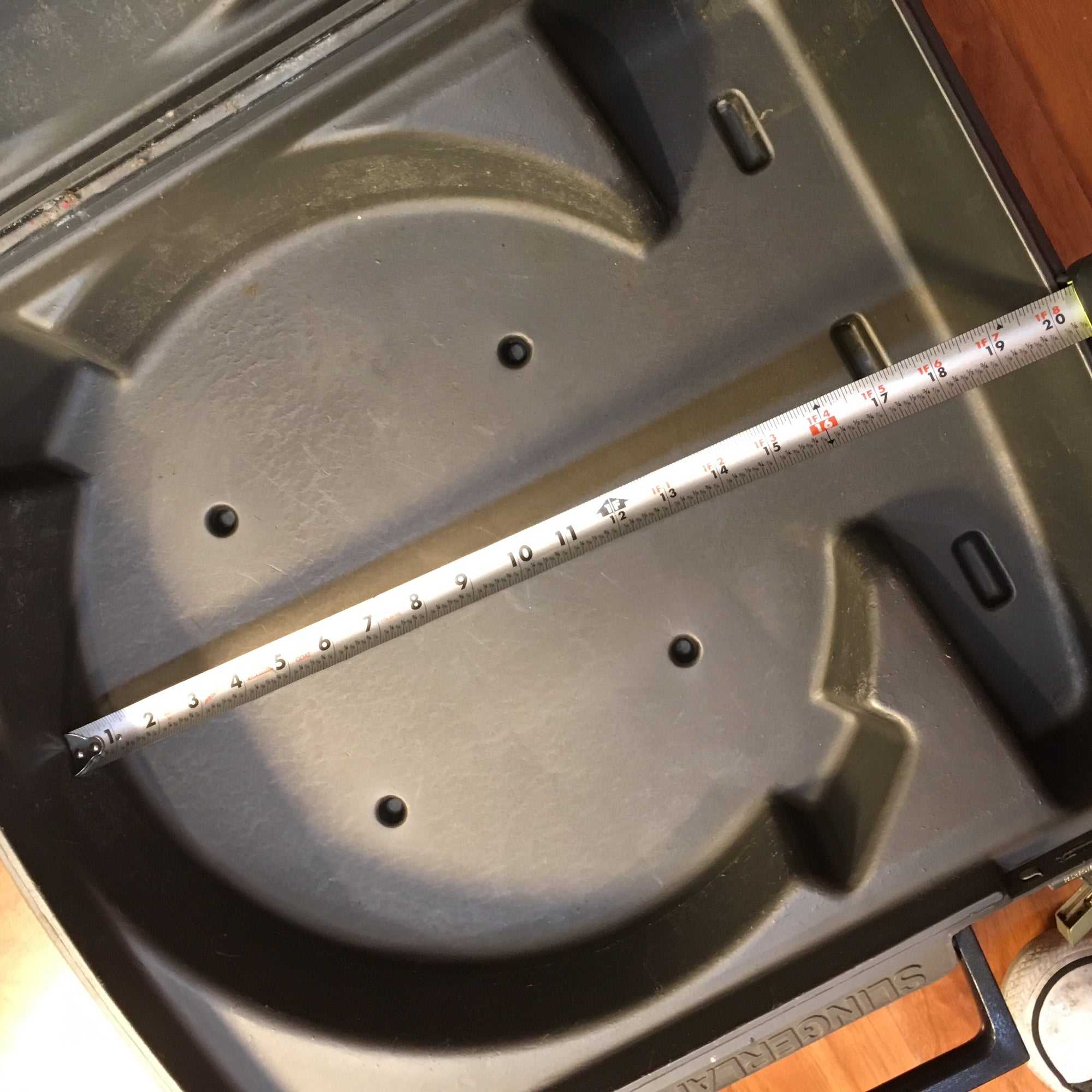 Slingerland 14.5in Grey Case
