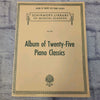 Schirmer's Library Album of Twenty-Five Piano Classics Vol. 1315