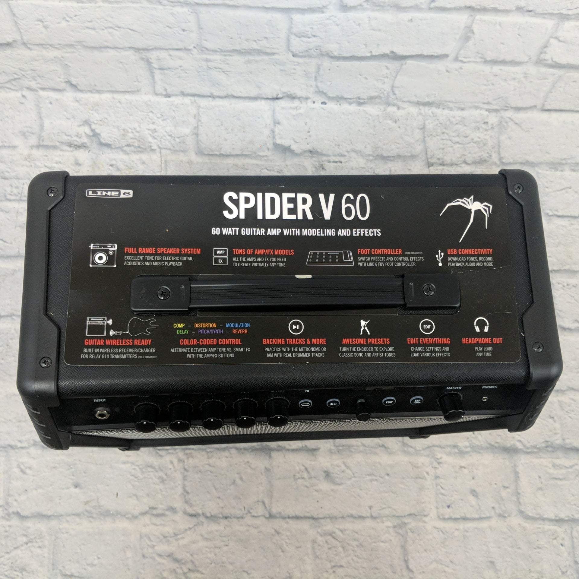 Line 6 Spider V 60 1x10 Combo Amp