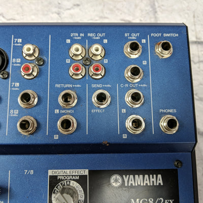 Yamaha MG8/2FX 8 Channel Passive Mixer