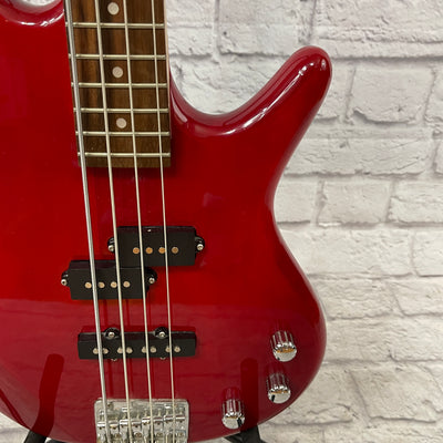 Ibanez Red Gio Bass  4 String Bass Guitar w/ Gig Bag