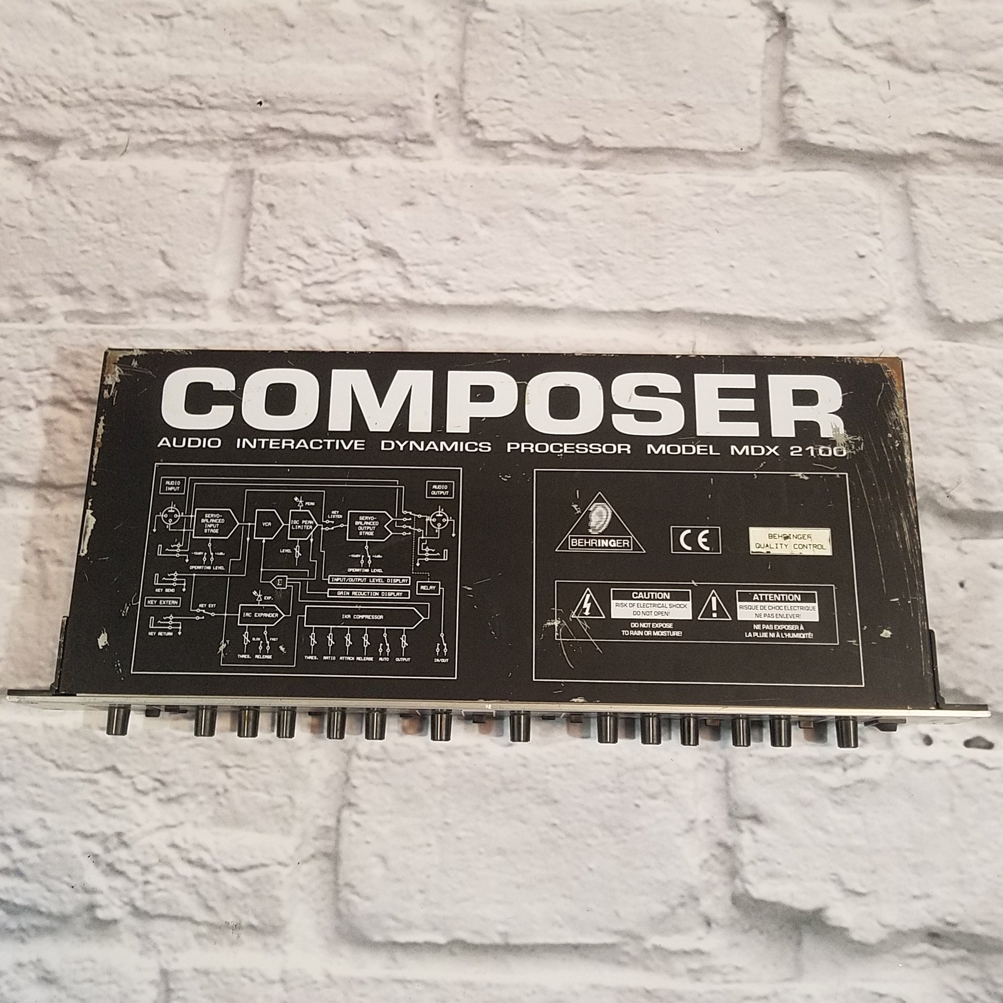 Behringer MDX 2100 Composer Dynamics Processor Rack