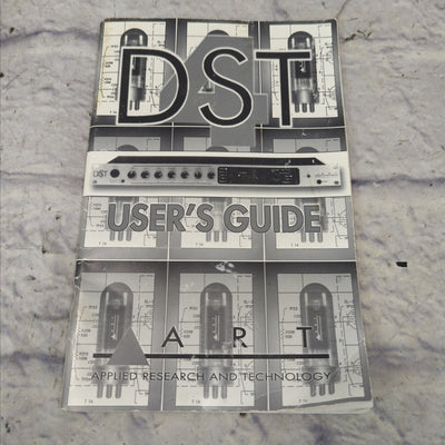Art DST 4 DST4 Operation Manual User's Guide