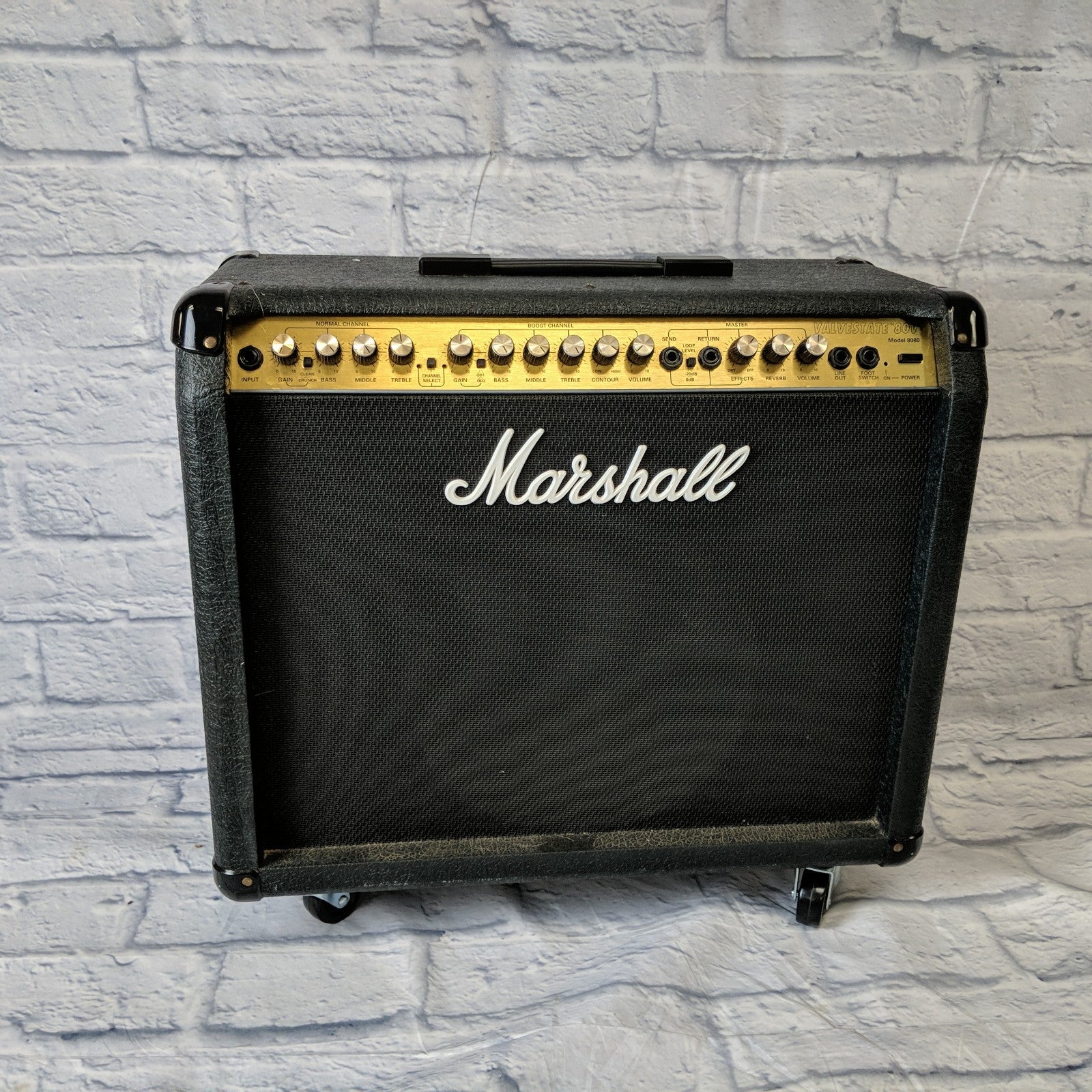 Marshall Valvestate 80V Model 8080 2-Channel 80-Watt 1x12