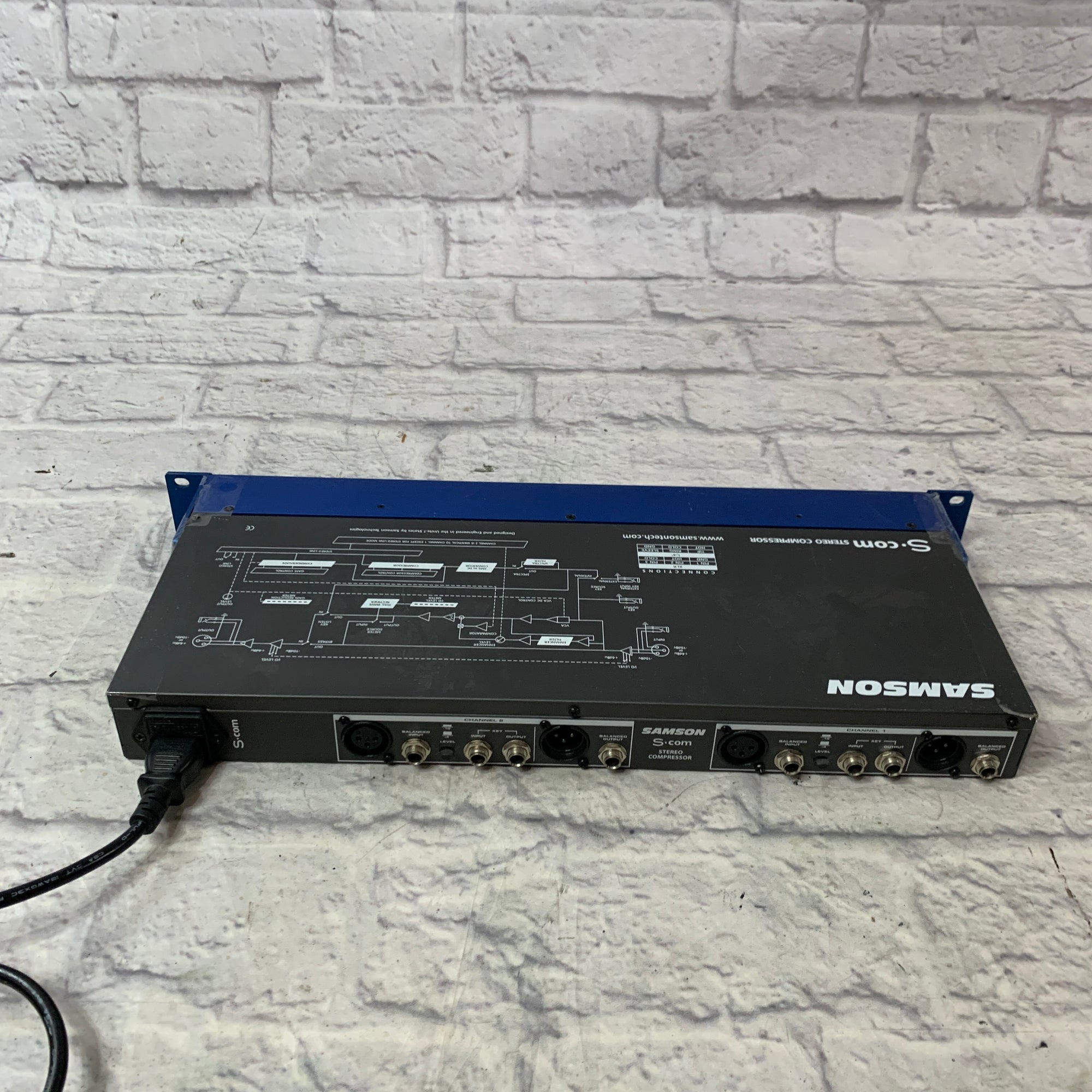 Samson S-Com Stereo Rack Compressor / Limiter