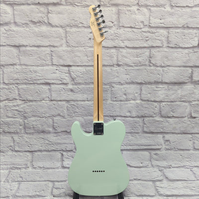 Squier by Fender Special Run FSR Telecaster Electric Guitar - Aqua Seafoam Green