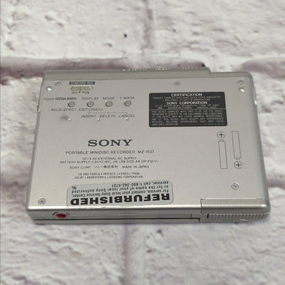Sony MZ-R37 MiniDisk Walkman