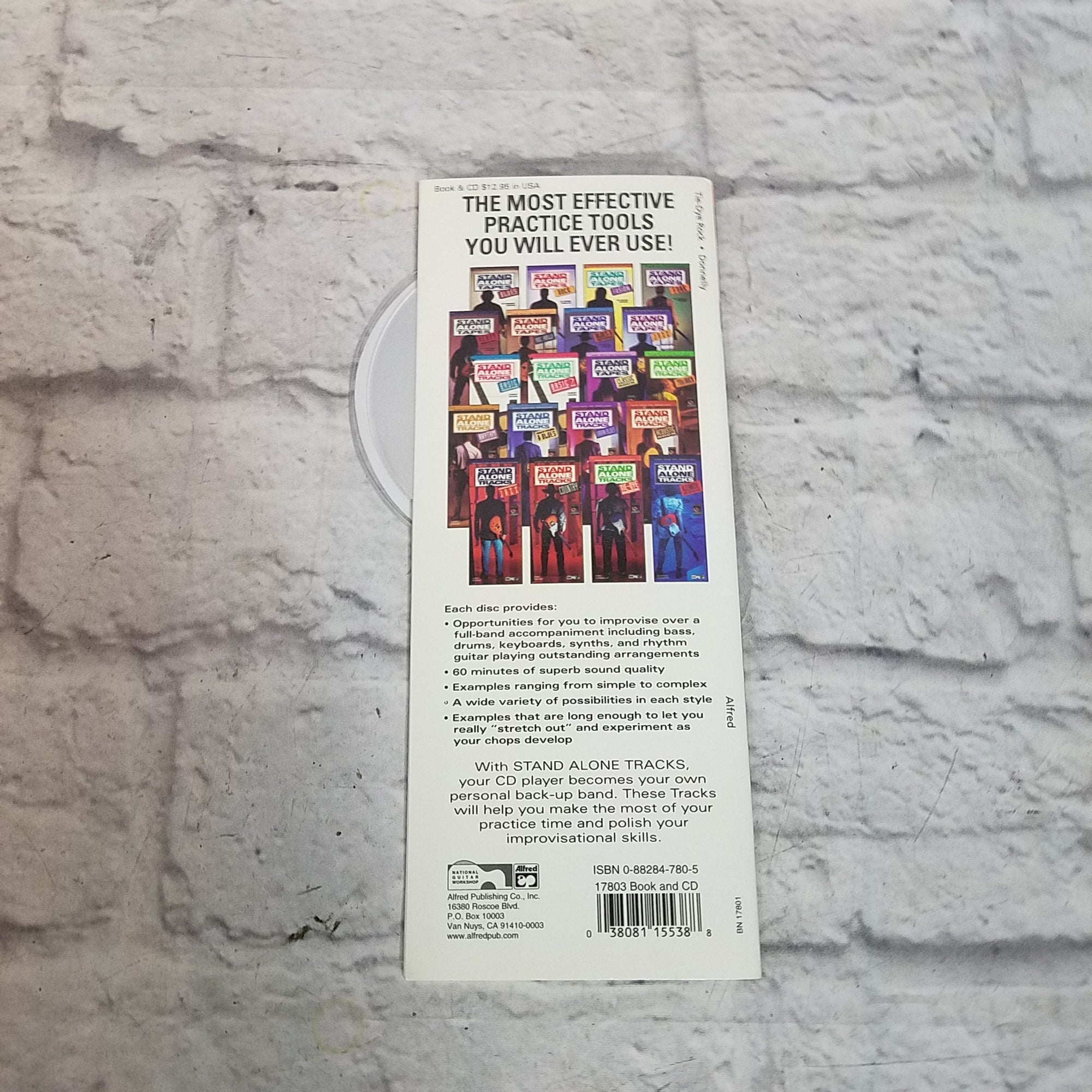 Stand Alone Tracks Tie-Dye Rock book with CD
