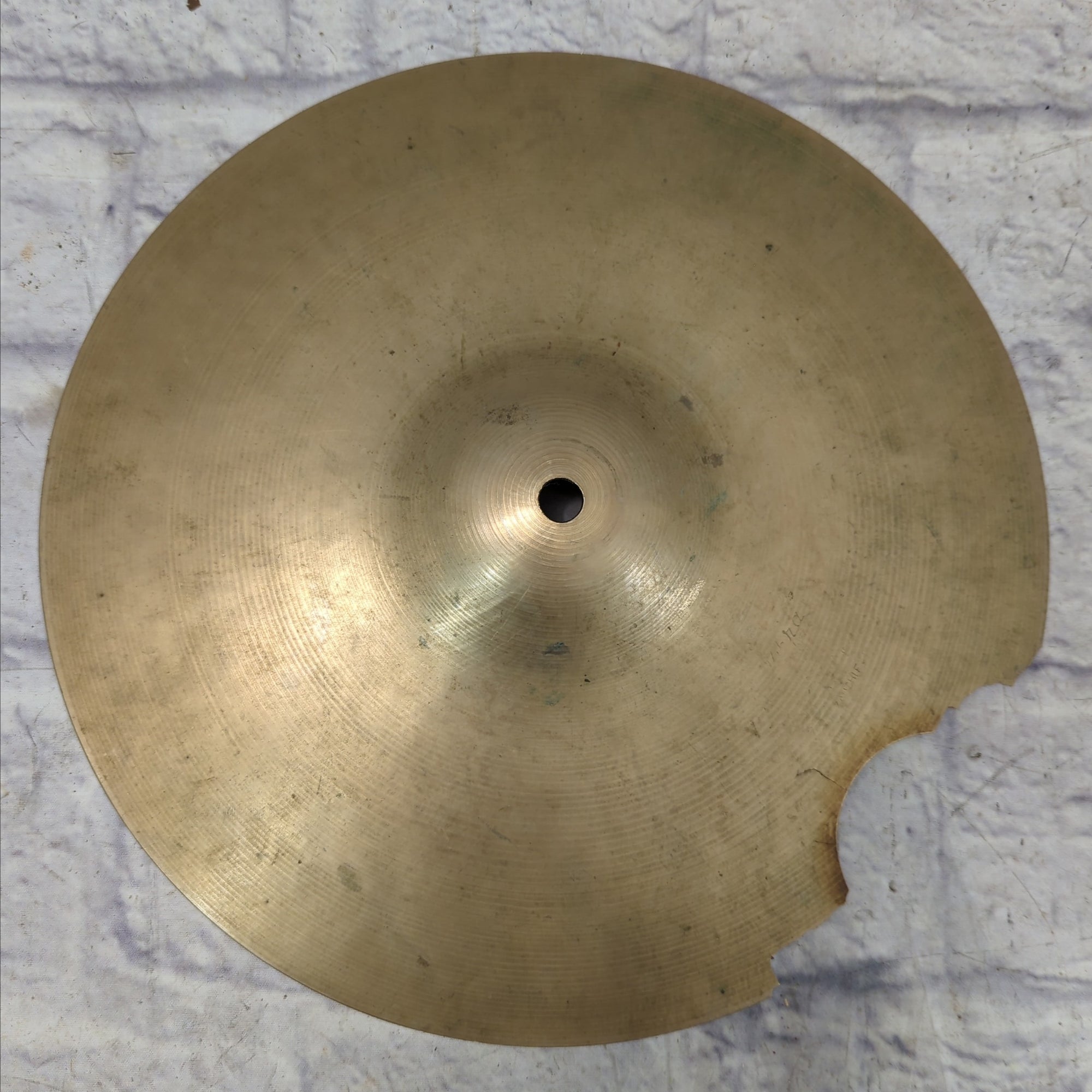 Zanchi Vibra 13 Hi Hats (bottom crack)
