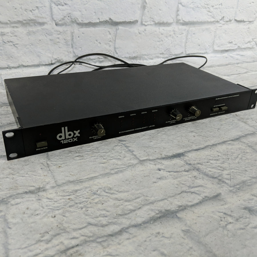 DBX 120X Subharmonic Synthesizer