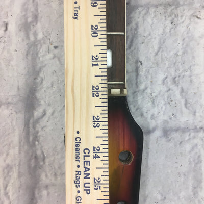 Vintage 1960s Short Scale Bass Guitar Neck (G) Rosewood Fretboard Made in Japan