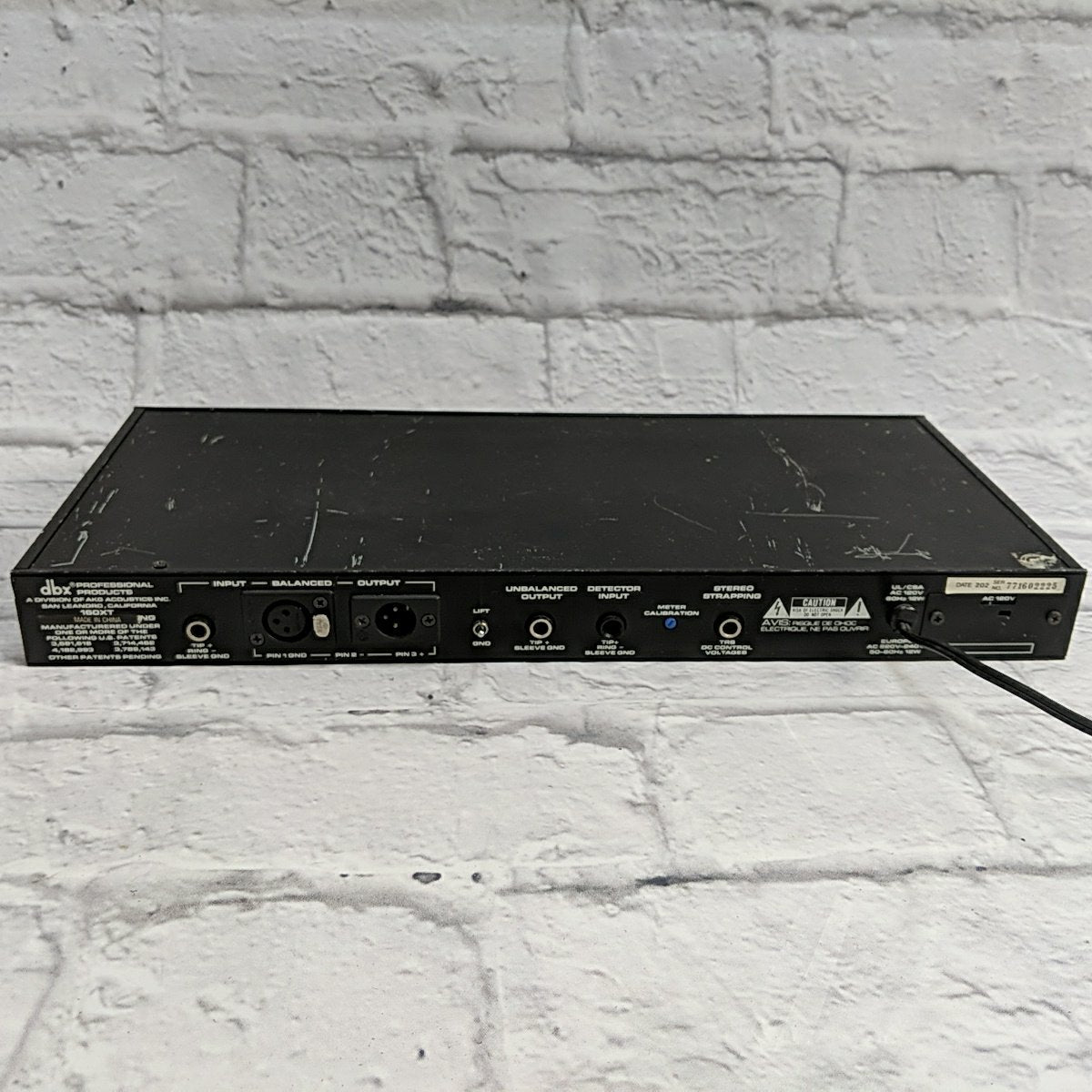 DBX 160XT Compressor - Evolution Music