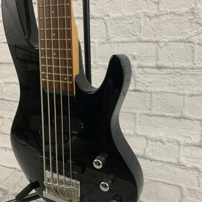 ESP LTD B-55 5 String Bass Guitar - Black