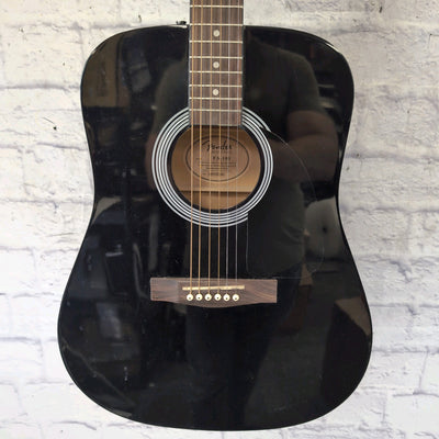 Fender FA-100 Acoustic Guitar - Black