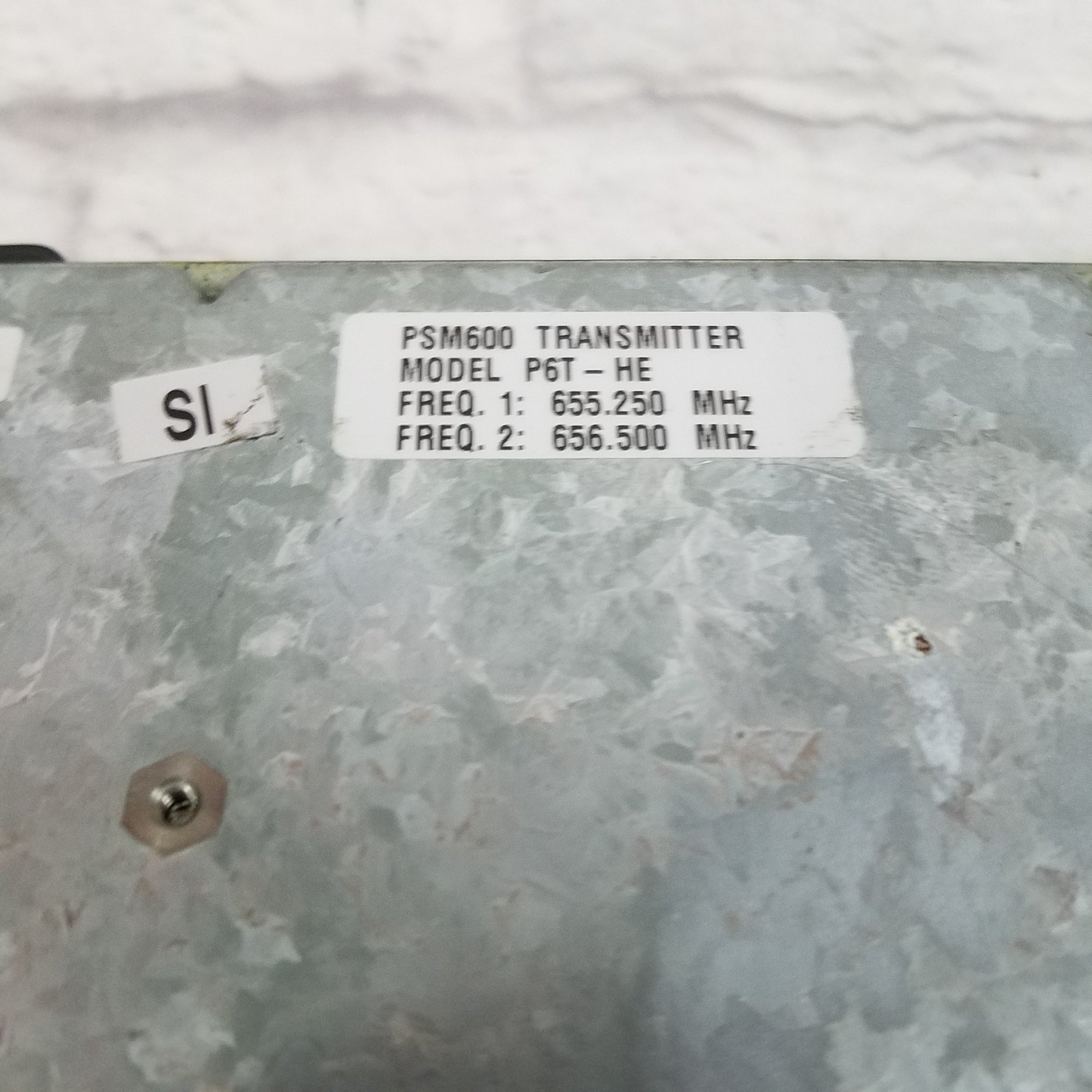 Shure PSM600 Model P6T-HE Transmitter