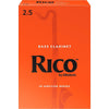 Rico Royal Bass Clarinet Reeds Strength 2 Box of 10