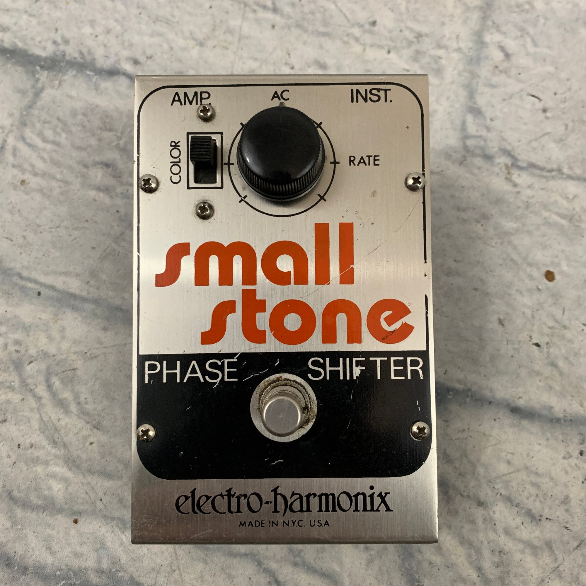 Vintage Electro-Harmonix Small Stone Phaser Pedal 1970s