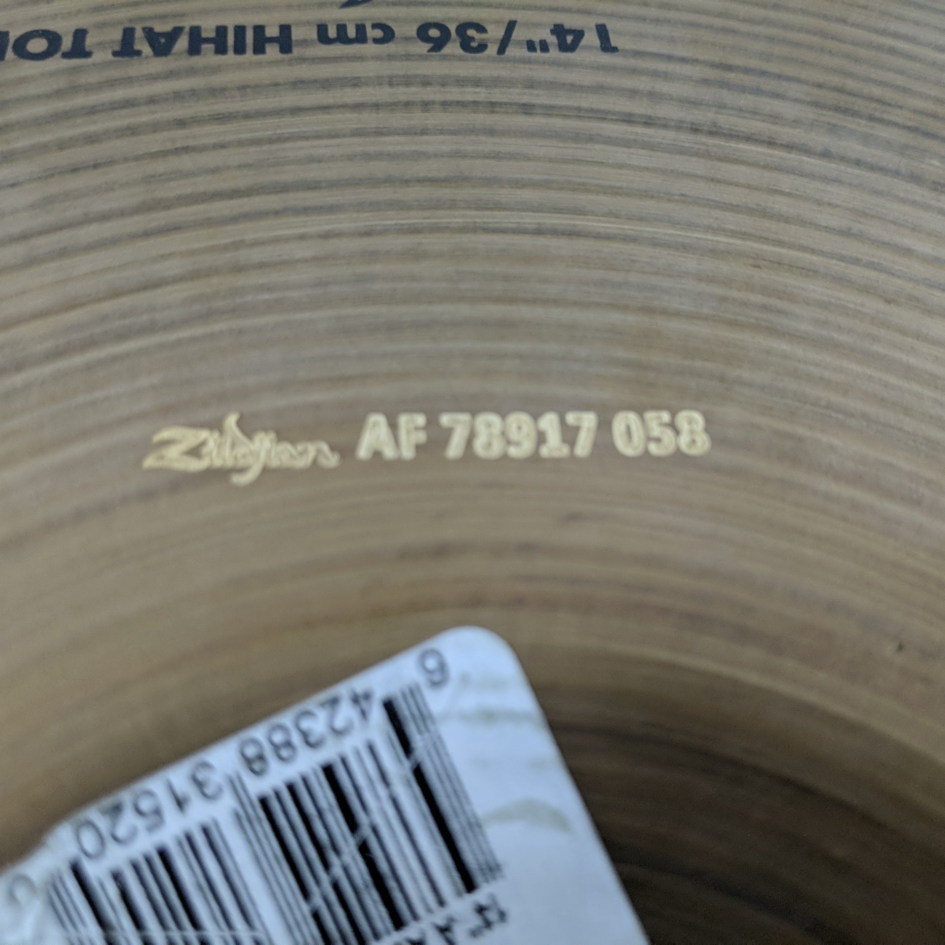 Zildjian AA14HPR 14" A Avedis Hi-Hat Pair Vintage Cymbals