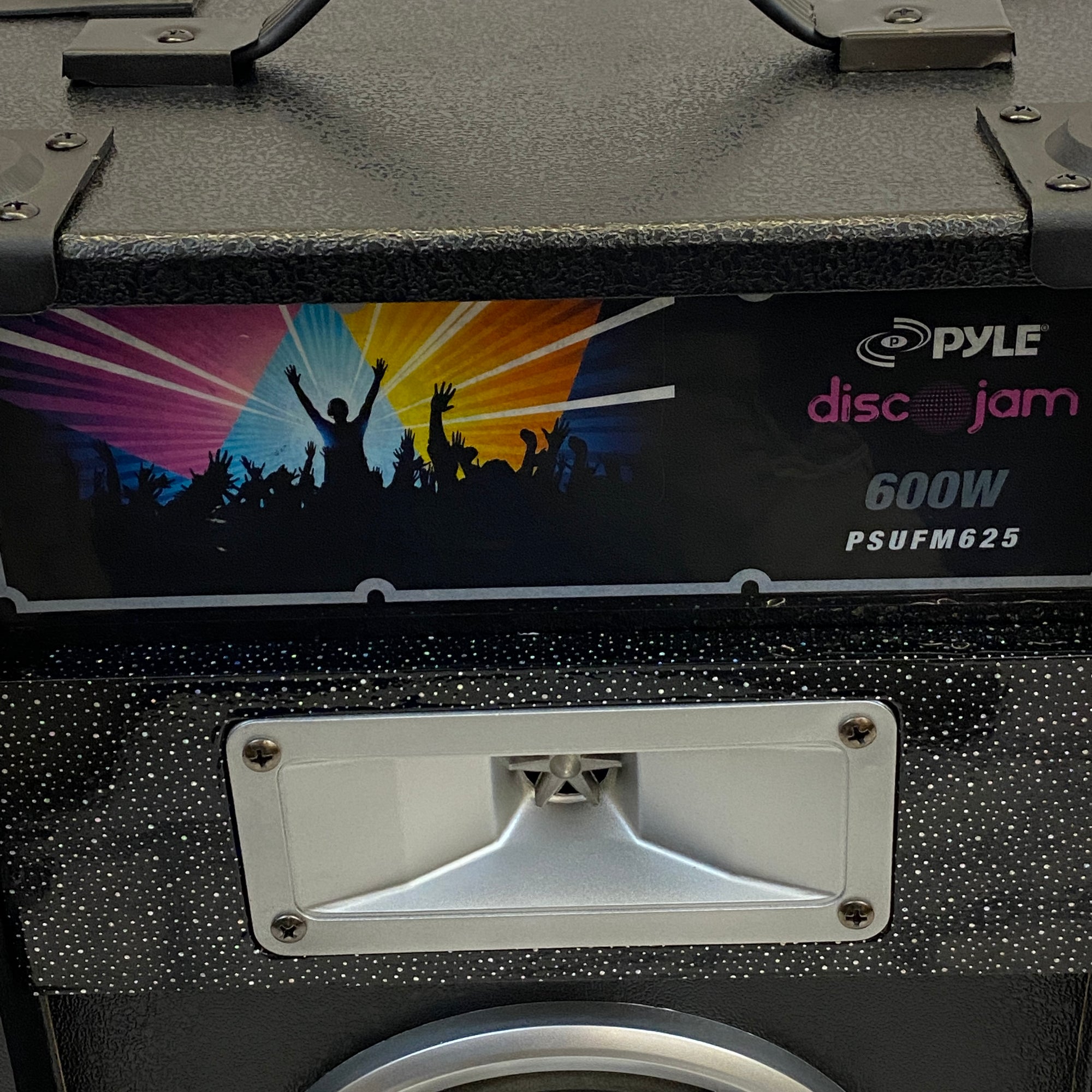 Pyle PSUFM625 Disco Jam 600 Watt 2-Way PA Speaker System
