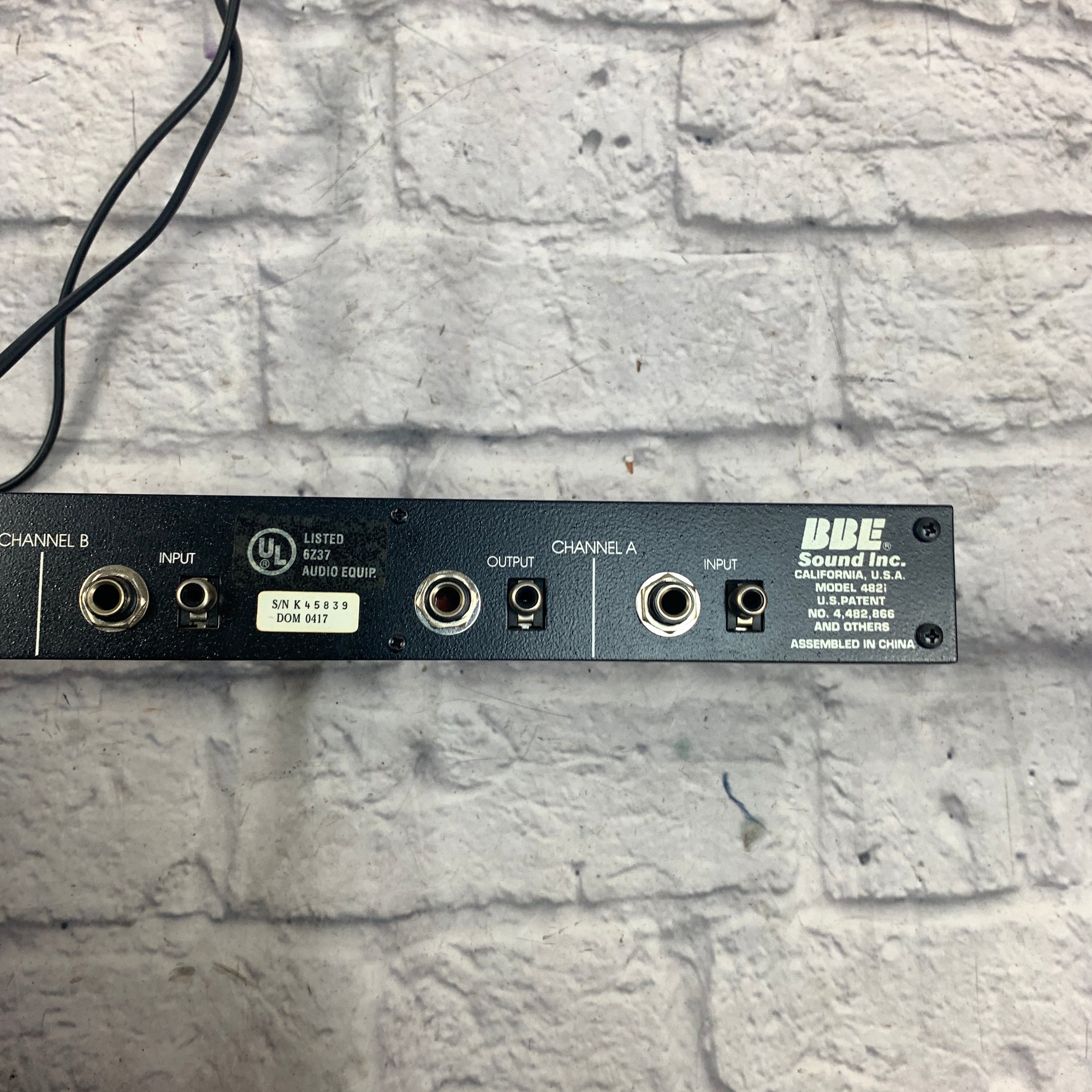 BBE 482i Sonic Maximizer Rack Unit