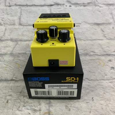Boss SD-1 Super Overdrive Overdrive Pedal
