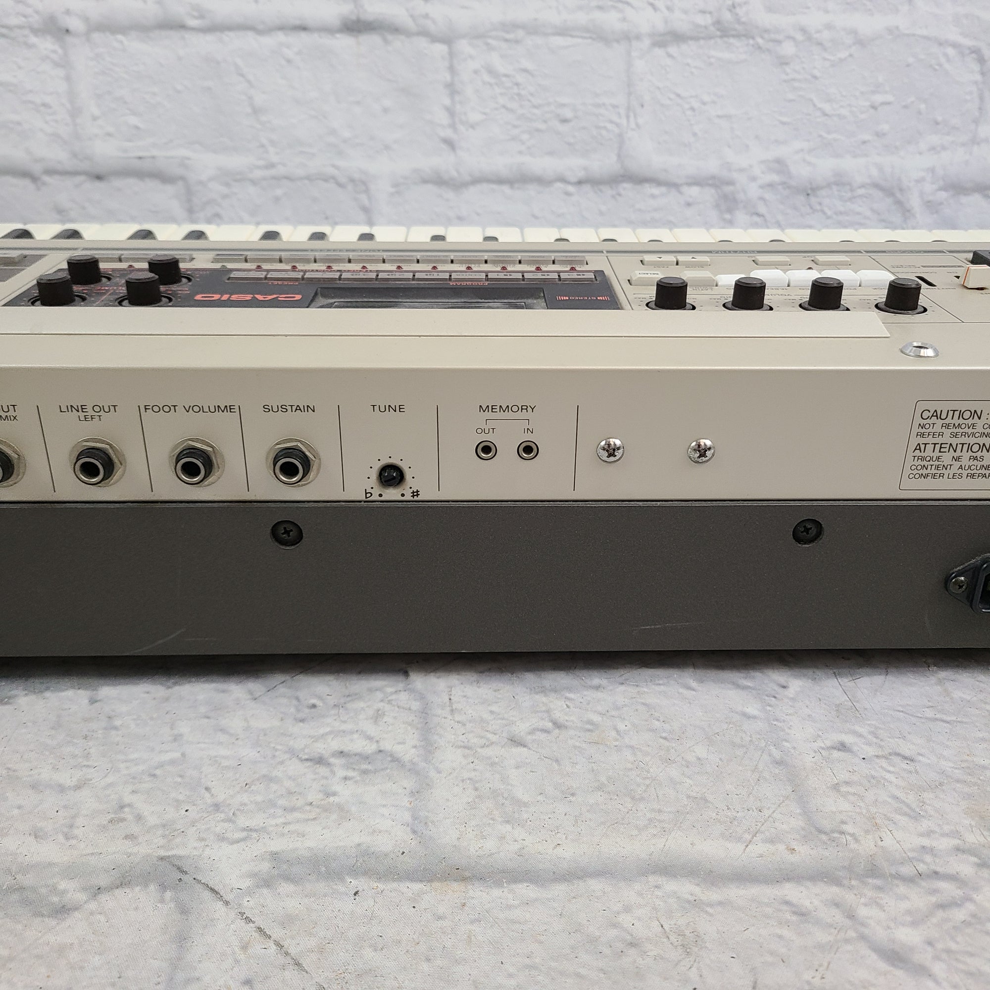 Vintage Casio CT-7000 61-Key Stereo Digital Keyboard