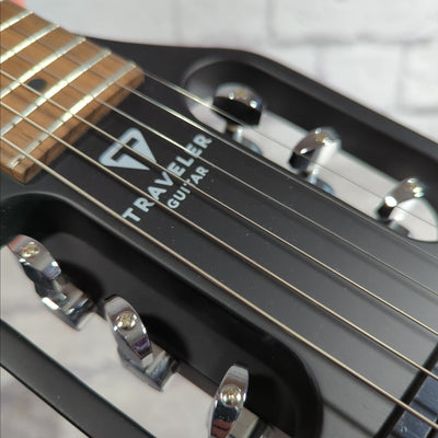 Traveler Ultra-Light Black Electric Travel Guitar