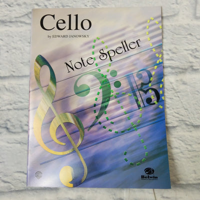 String Note Speller: Cello Paperback