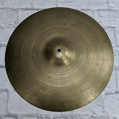 Zildjian Vintage 18 1950s Ride Cymbal Keyholed