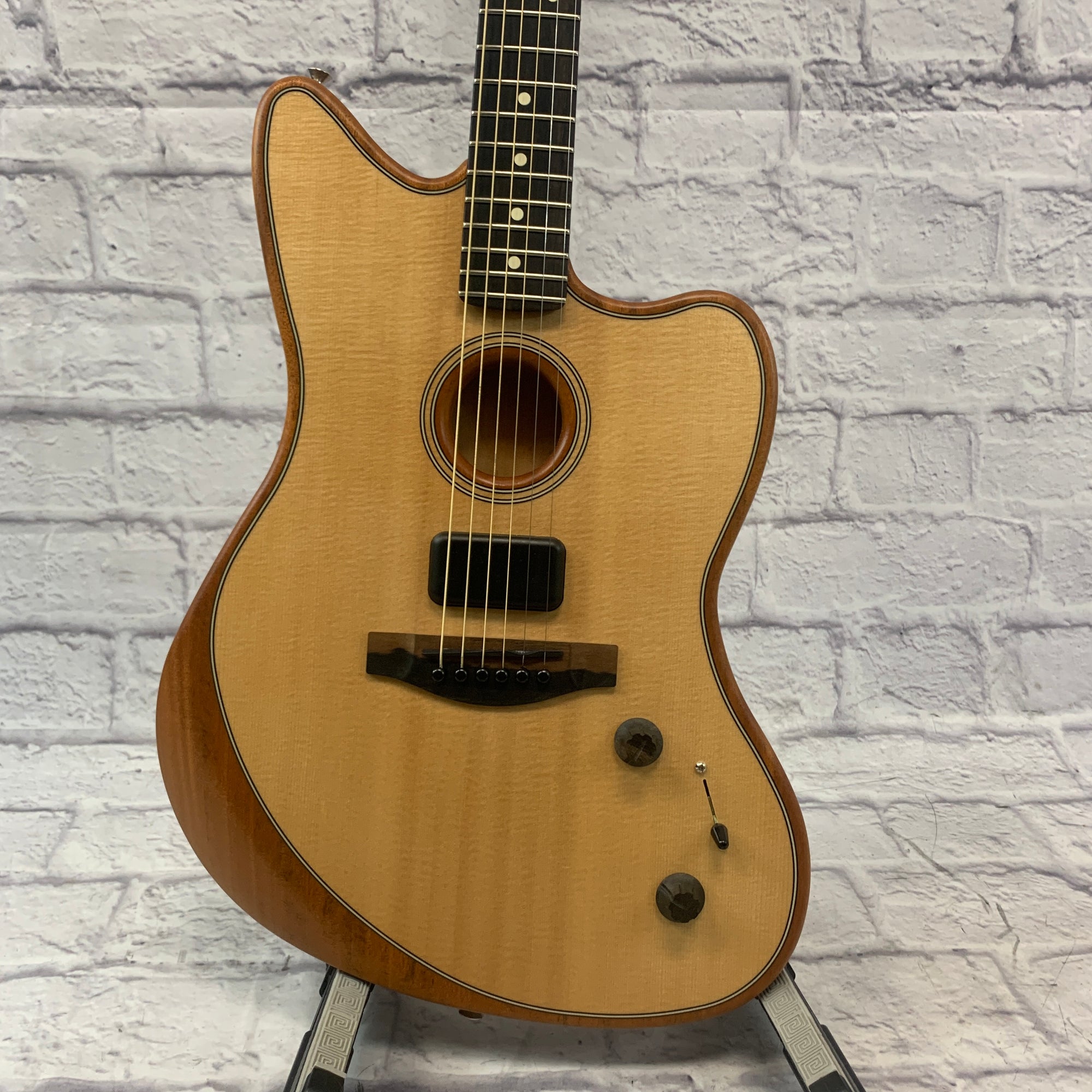 Fender American Acoustasonic Jazzmaster Natural