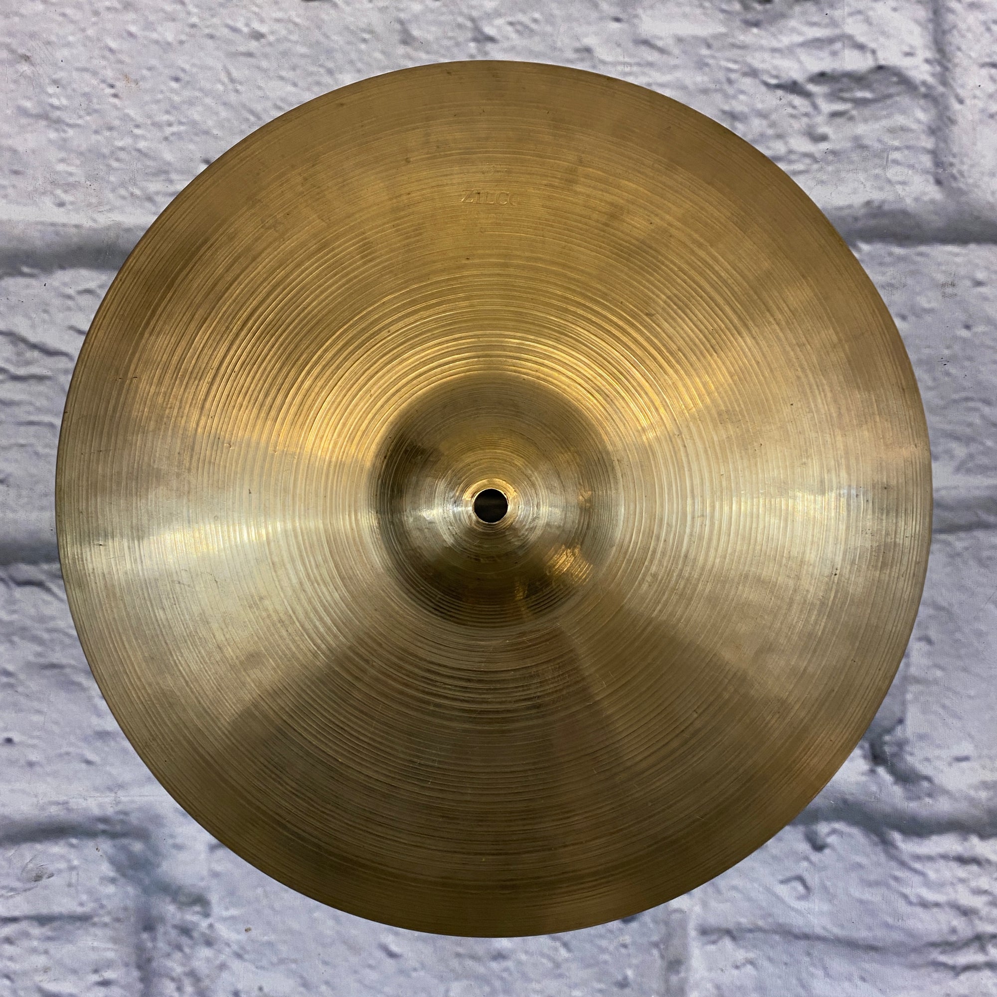 Vintage Zilco 14in Hi Hat/Crash Cymbal