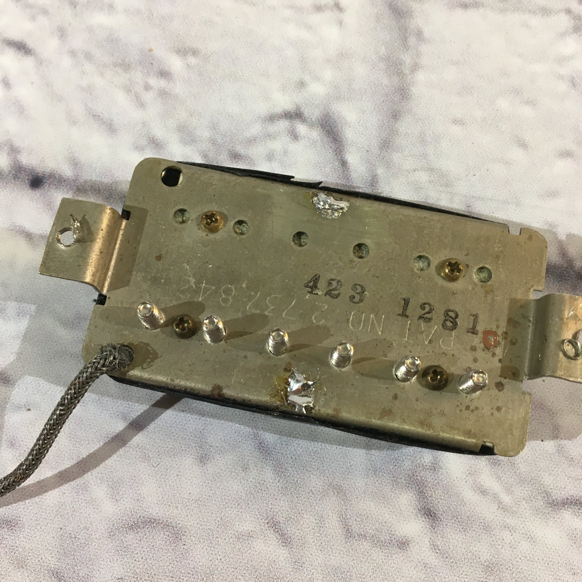 1981 Gibson Tim Shaw Black Humbucker